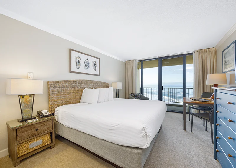 Inn at Spanish Head oceanfront bedroom king